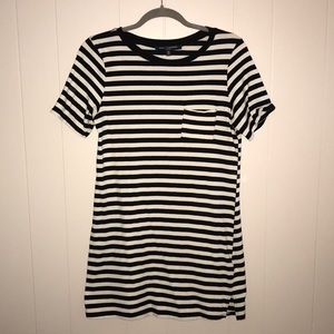 Short striped dress
